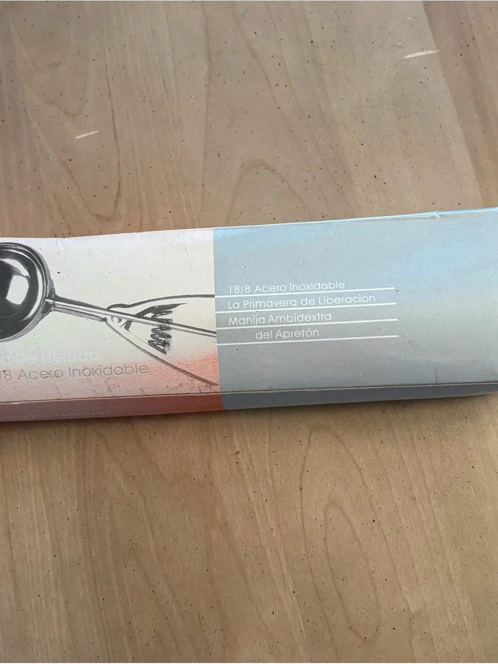 Two Stainless Steel Ice Cream Scoops. Brand New In Box.  Fast Shipping